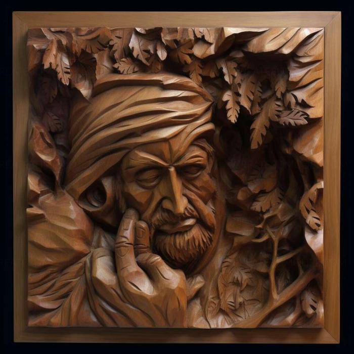 نموذج ثلاثي الأبعاد لآلة CNC 3D Art 